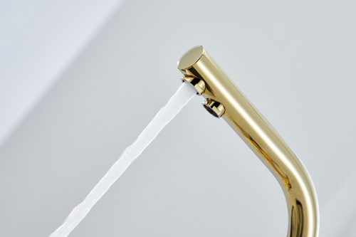 Смеситель для кухни Paulmark ESSEN Es213011-G на мойку золото - фото 5